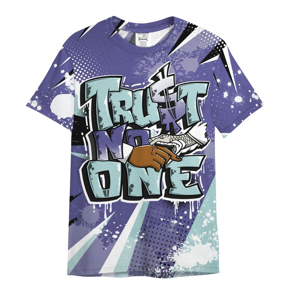 Shirt To Match Air Ship PE Hornets - Poly Trust No One Dripping All Over Print