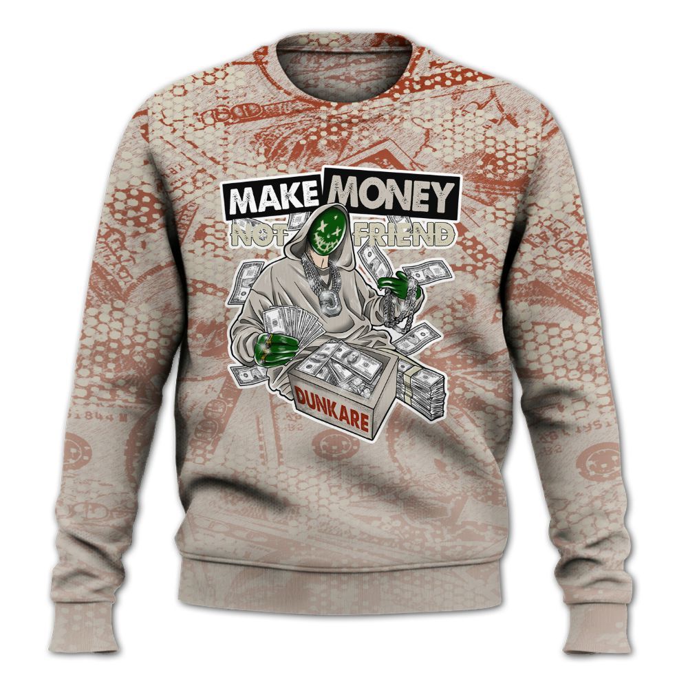 Sweatshirt To Match El Grito 5s - Make Moneys Unique All Over Print