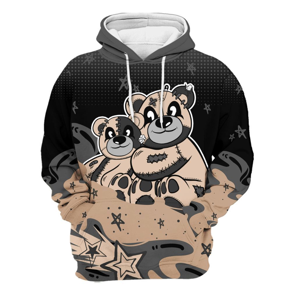 Hoodie To Match Kobe 9 EM Mamba - Sincere Fondness Bear Stars All Over Print