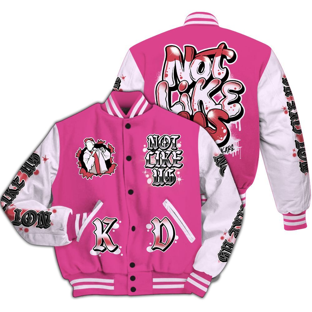 Varsity Jacket To Match KD 4 Aunt Pearl - None Like Us Graphic All Over Print