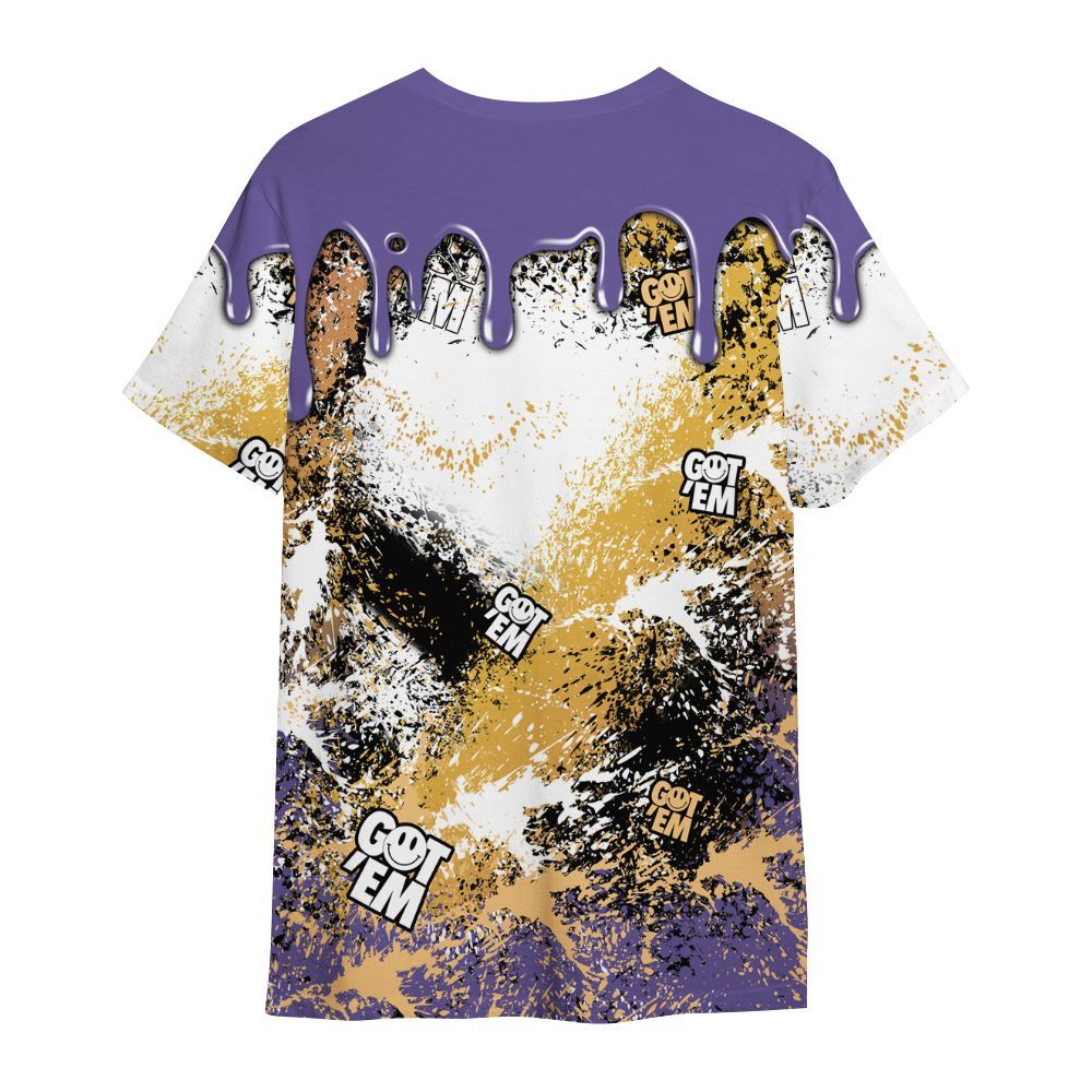 Shirt To Match Book Sunset 1s - Dripping 23 Drip All Over Print