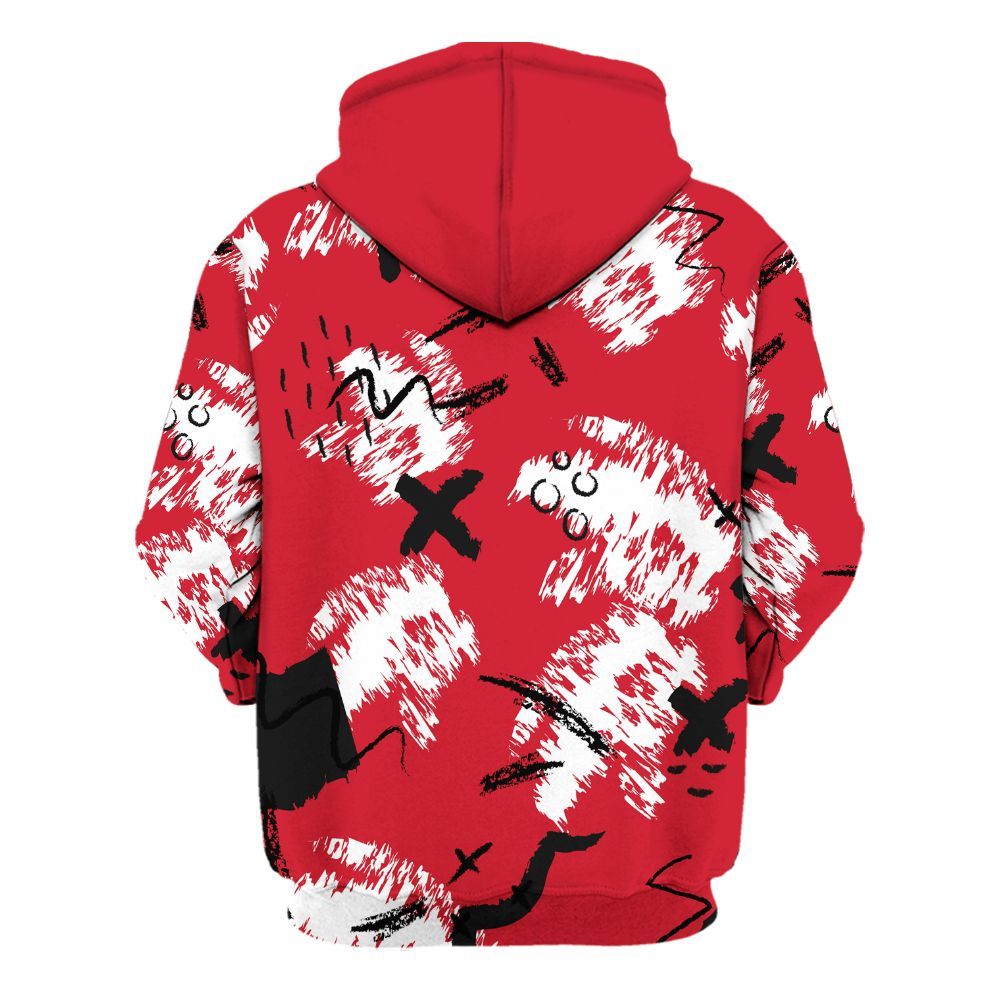 Hoodie To Match Flight Club 4s - Hustle Grind Pray Graphic Street Style All Over Print