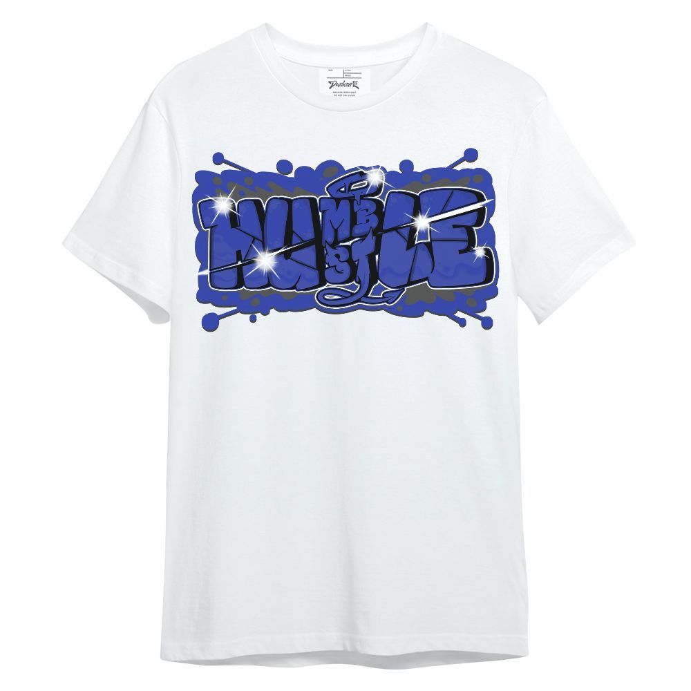 Shirt To Match Air Max Plus Black Racer Blue - Humbled Hustles Graphic Unisex Shirt