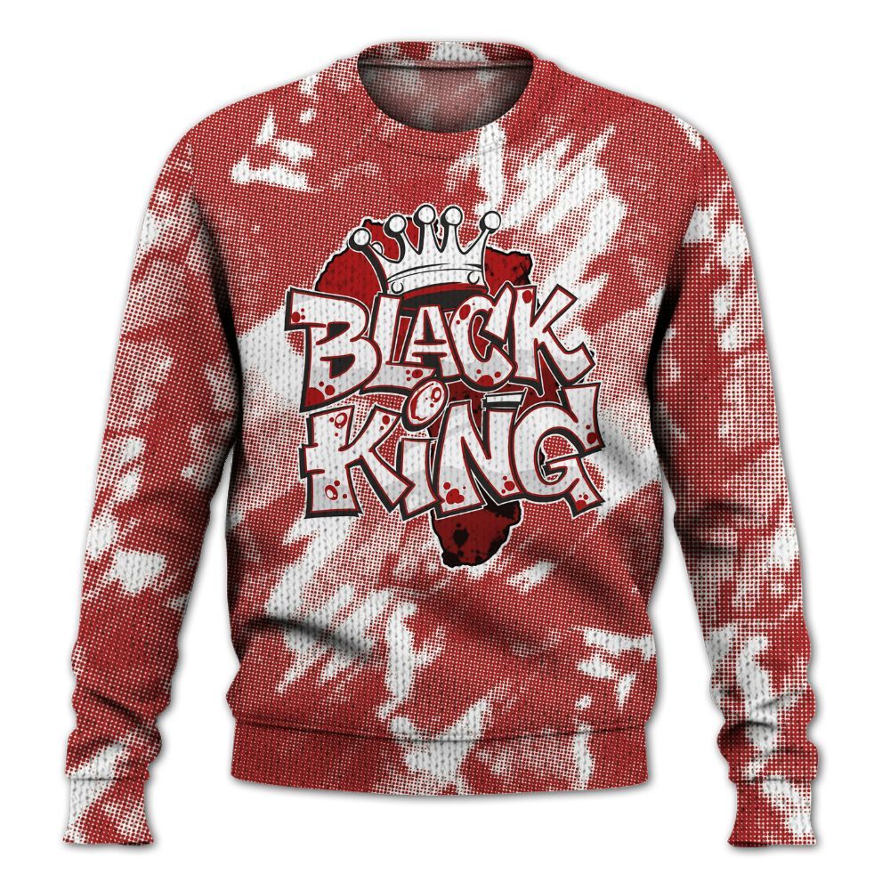 Knitted Sweater To Match Red Taxi 12s - B-King Shirt Unisex Oufit