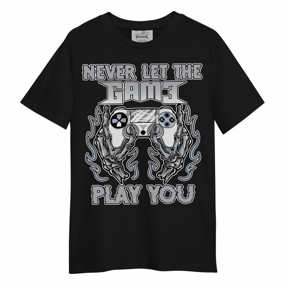 Shirt To Match Low OG Wolf Grey 1s - PlayGame Skull Unisex Shirt