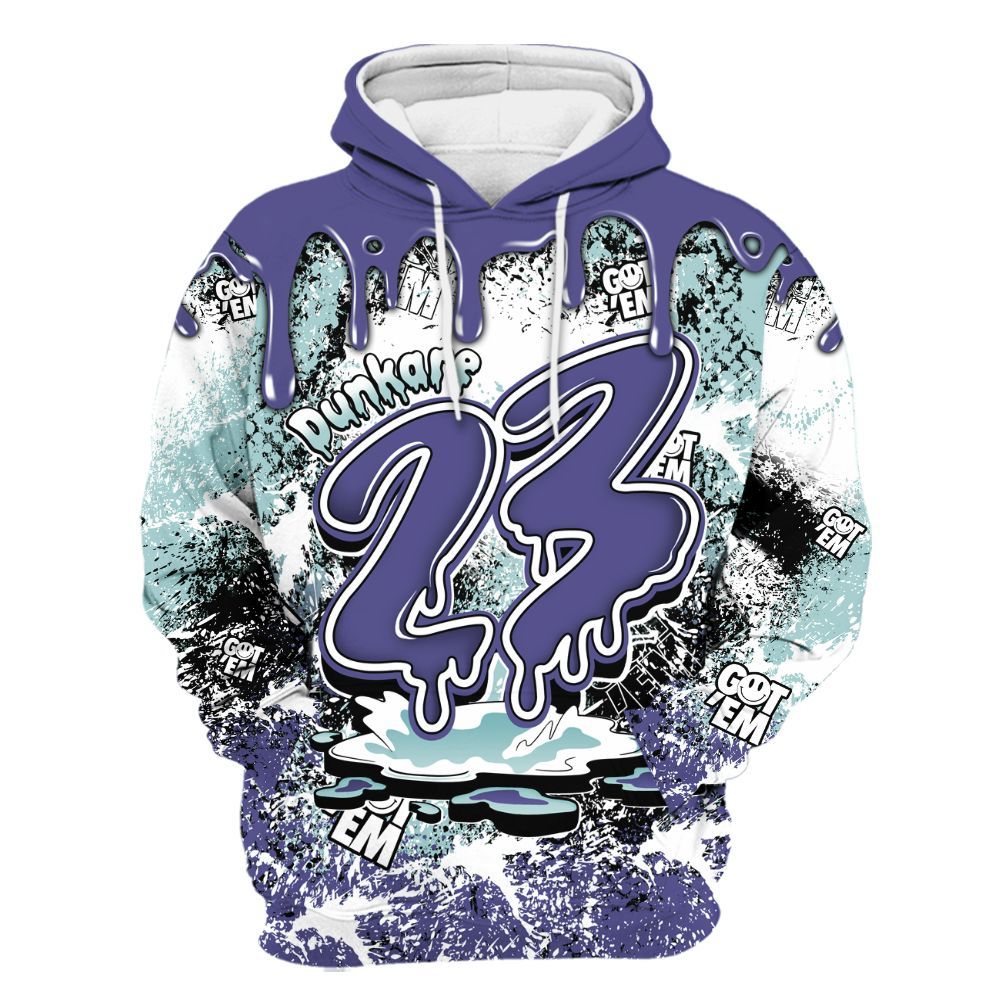 Hoodie To Match Air Ship PE Hornets - Dripping 23 Drip All Over Print