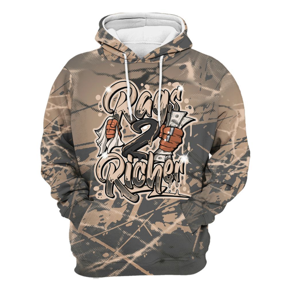 Hoodie To Match Kobe 9 EM Mamba - Rag 2 Rich Graphic All Over Print