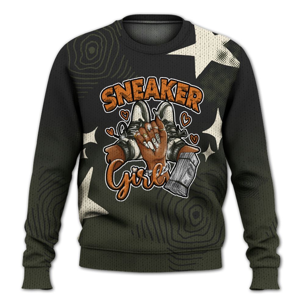 Sweater To Match Retro Undefeated 4s - Sneakerz Girlz Unique Starz Graphic