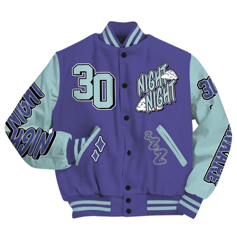 Varsity Jacket To Match Air Ship PE Hornets - Seeya Skeleton All Over Print