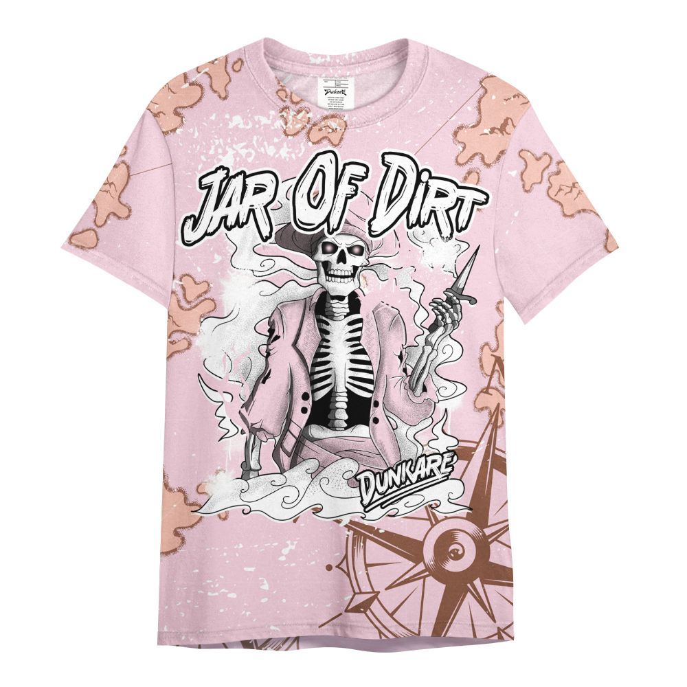 Shirt To Match Orchid 4s - Skeleton Jar Of Dirt Retro All Over Print