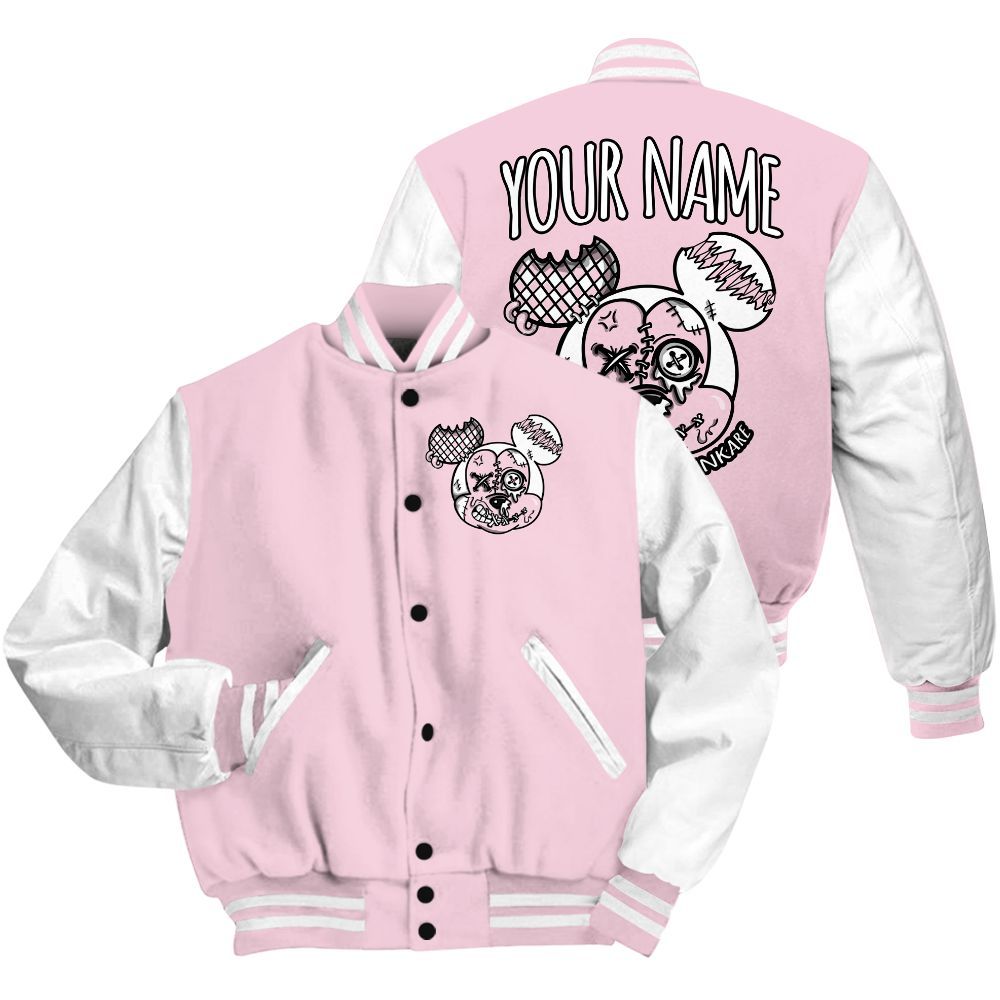 Varsity Jacket To Match Orchid 4s - Custom Name Got Em Drip All Over Print