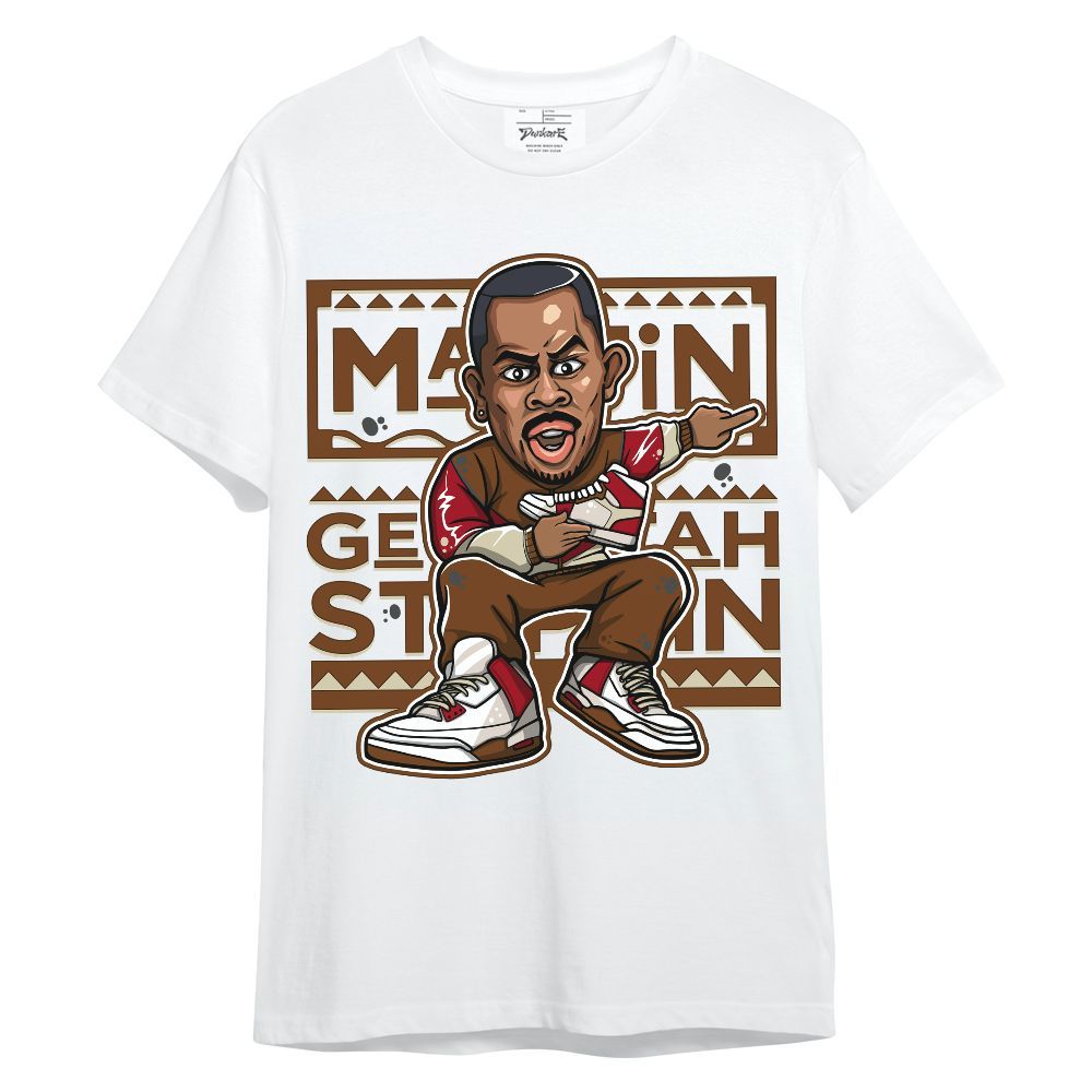 Shirt To Match Archaeo Brown 5s - Get Tag Sneakers Steppin' Graphic Unisex Shirt