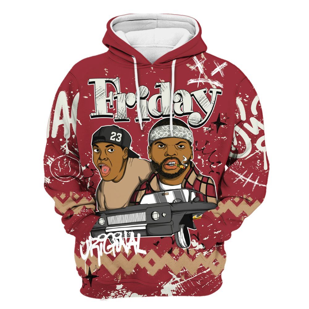 Hoodie To Match Chicago 2025 40s Shirt, Friday Sneaker Crayon All Over Print