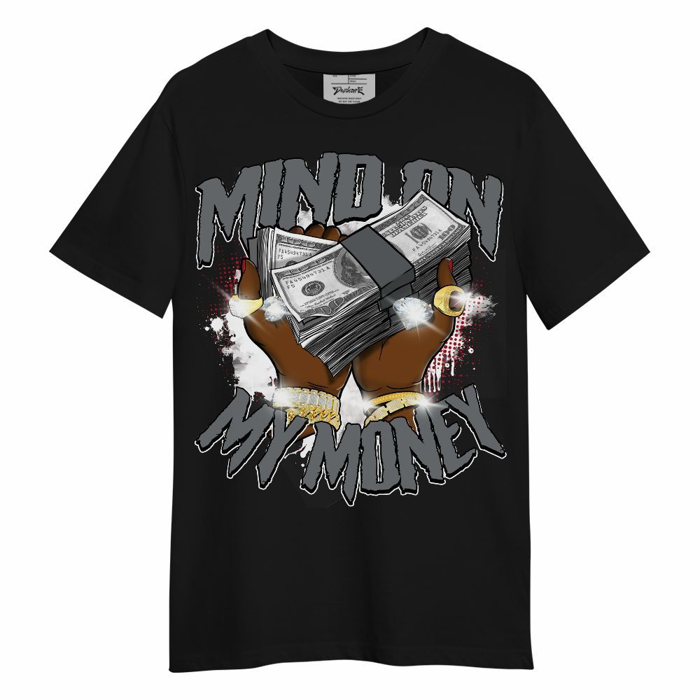Shirt To Match Retro Fire Red 9s - Mind On My Money Graphic Unisex Shirt