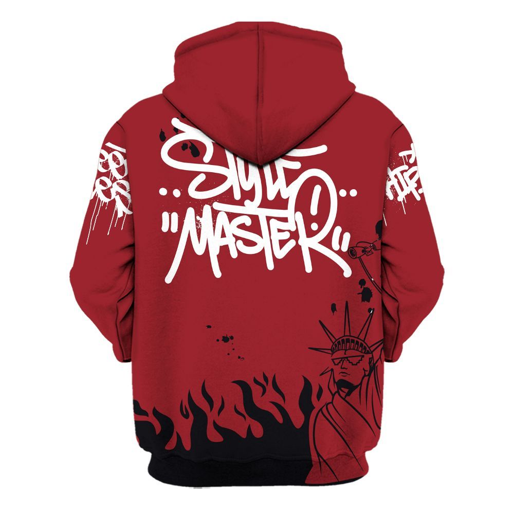 Hoodie To Match High Black Toe Reimagined 1s - Graphic Fck Around Find Out All Over Print