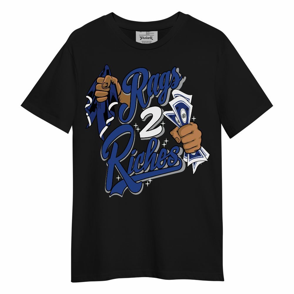 Shirt To Match Retro Hyper Royal 13s - Rag 2 Riches Unisex Shirt