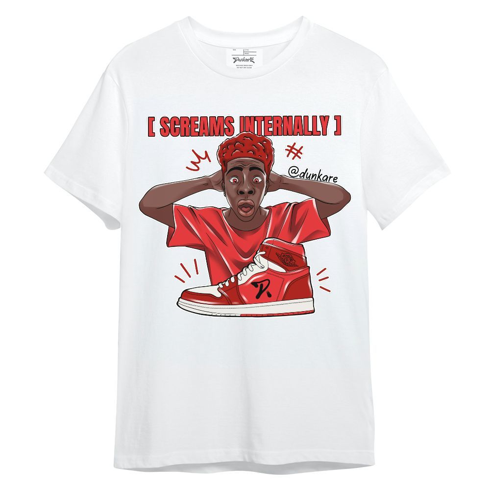 Shirt To Match Air Max 1 Jacquemus Red - Scream Internally Unisex Shirt