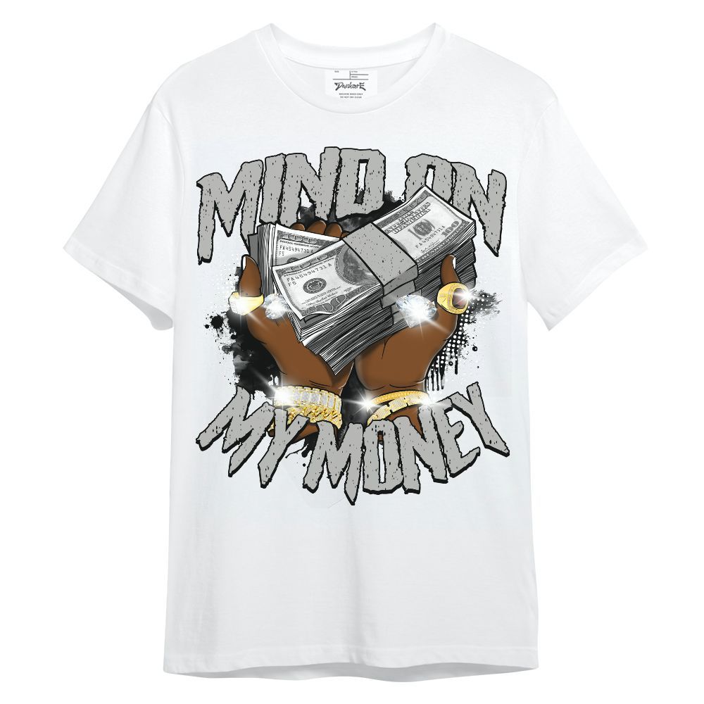 Shirt To Match Retro White Oreo 4s - Mind On My Money Graphic Unisex Shirt