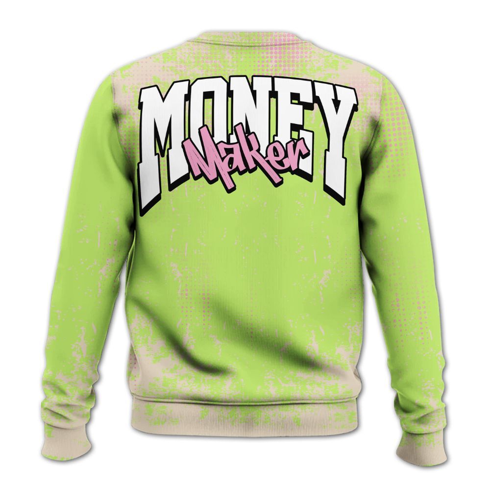 Sweatshirt To Match Jack Black Night Silver - Move In Silence Money Street Retro All Over Print