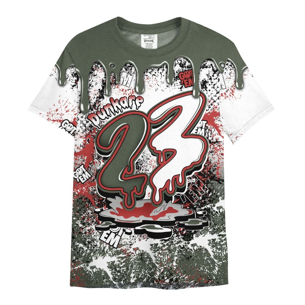 Shirt To Match Air Force 1 Low Year Of The Snake Shirt, Dripping 23 Drip All Over Print