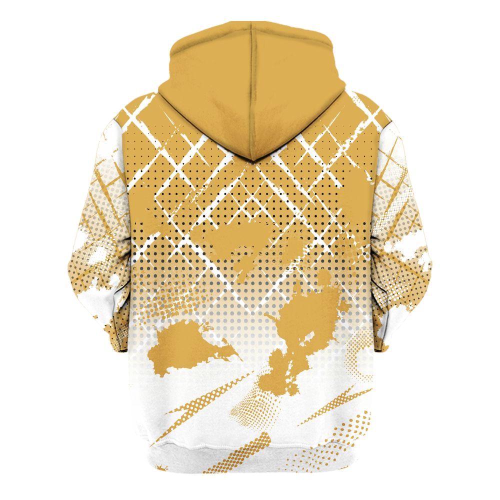 Hoodie To Match Low OG Rookie Of The Year 1s - Halftone Stand Business Dripping All Over Print
