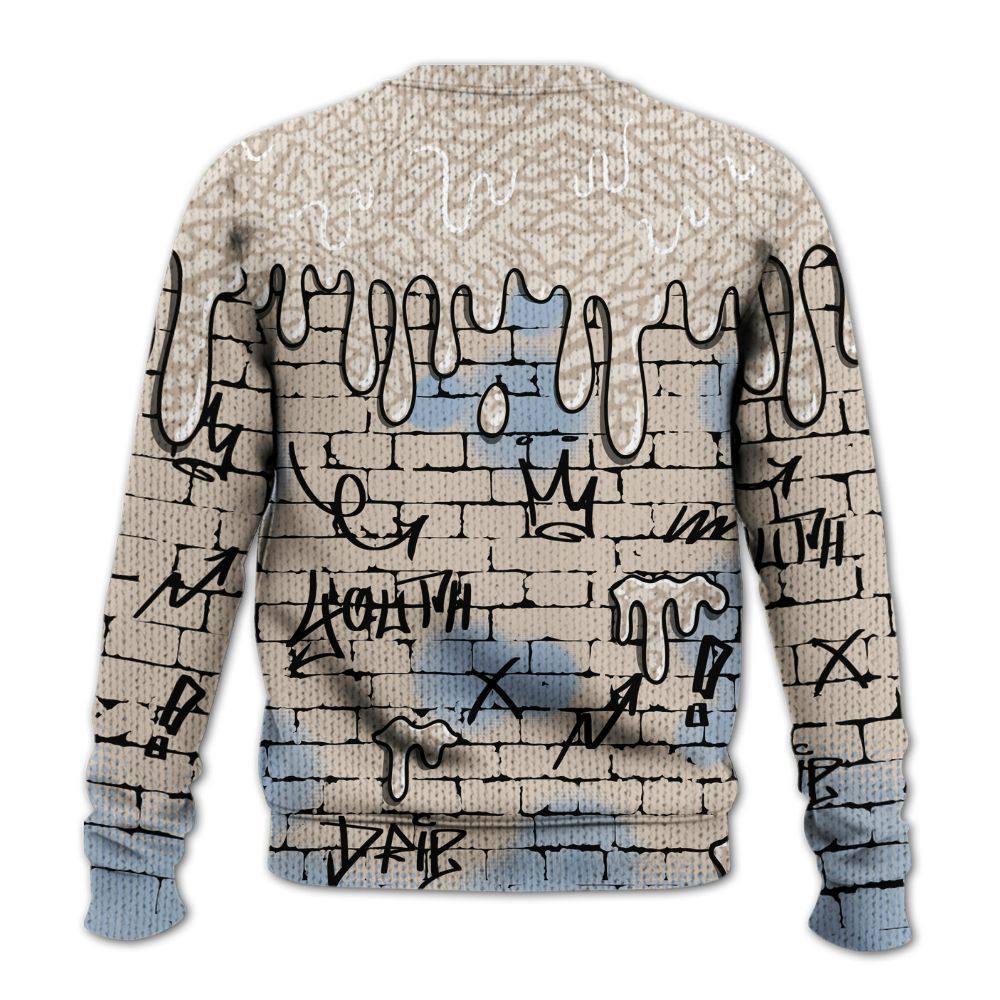 Sweater To Match Desert Sand 3s - Been Different Graphic