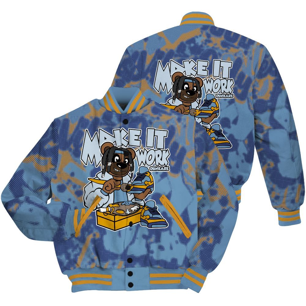 Varsity Jacket To Match High OG First In Flight 1s Shirt - Pull It Off Bear Street All Over Print
