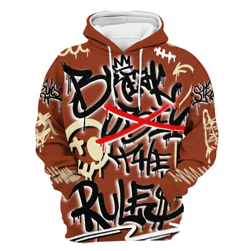 Hoodie To Match Retro Eastside Golf 12s - Break Rules Streetwear All Over Print