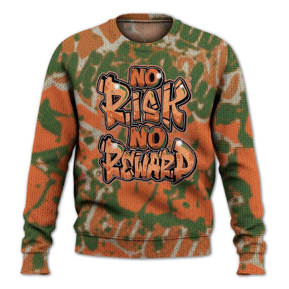 Knitted Sweater To Match Low Miami 5s - No Risks No Reward Street