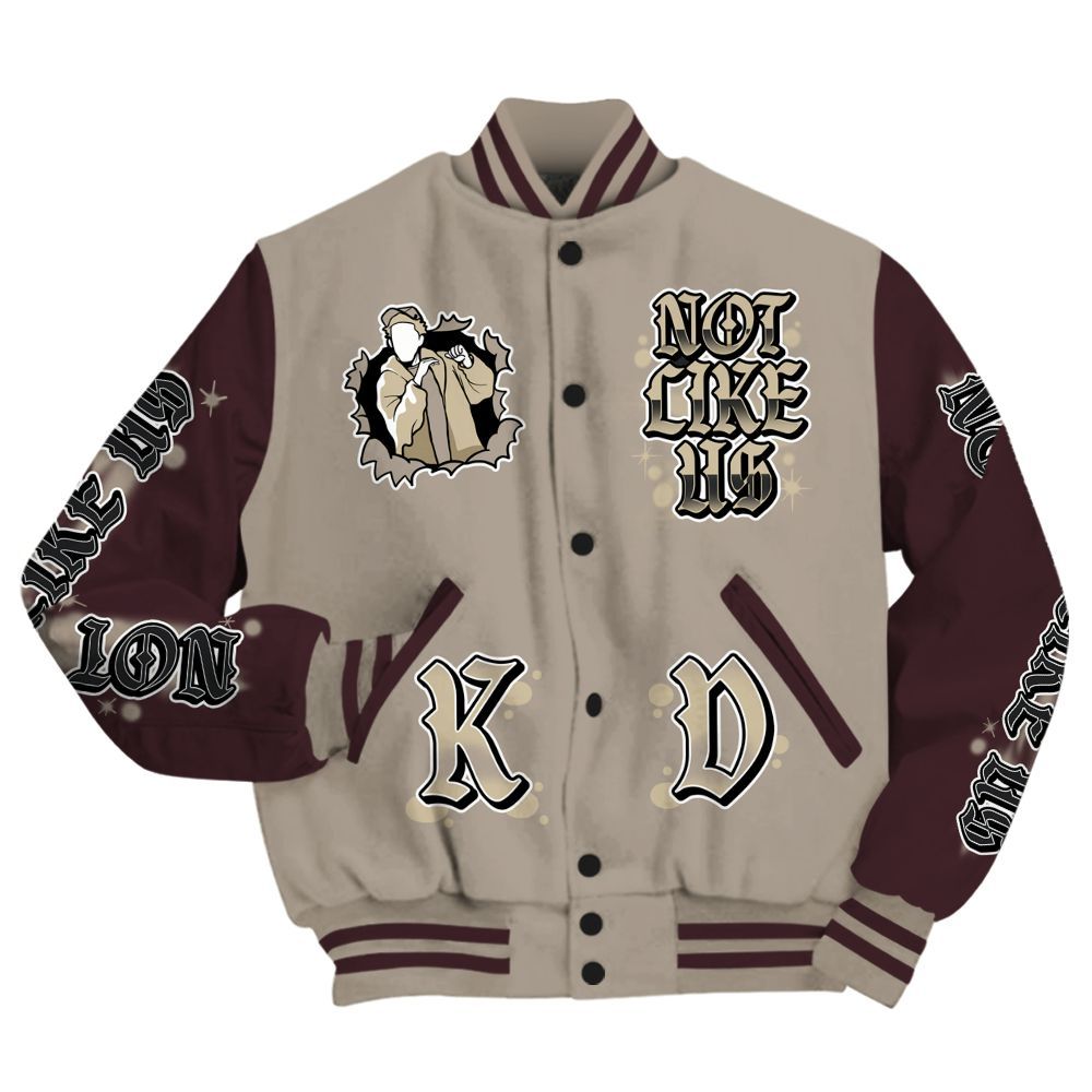 Varsity Jacket To Match AMM Retro Phantom 4s - None Like Us Graphic All Over Print