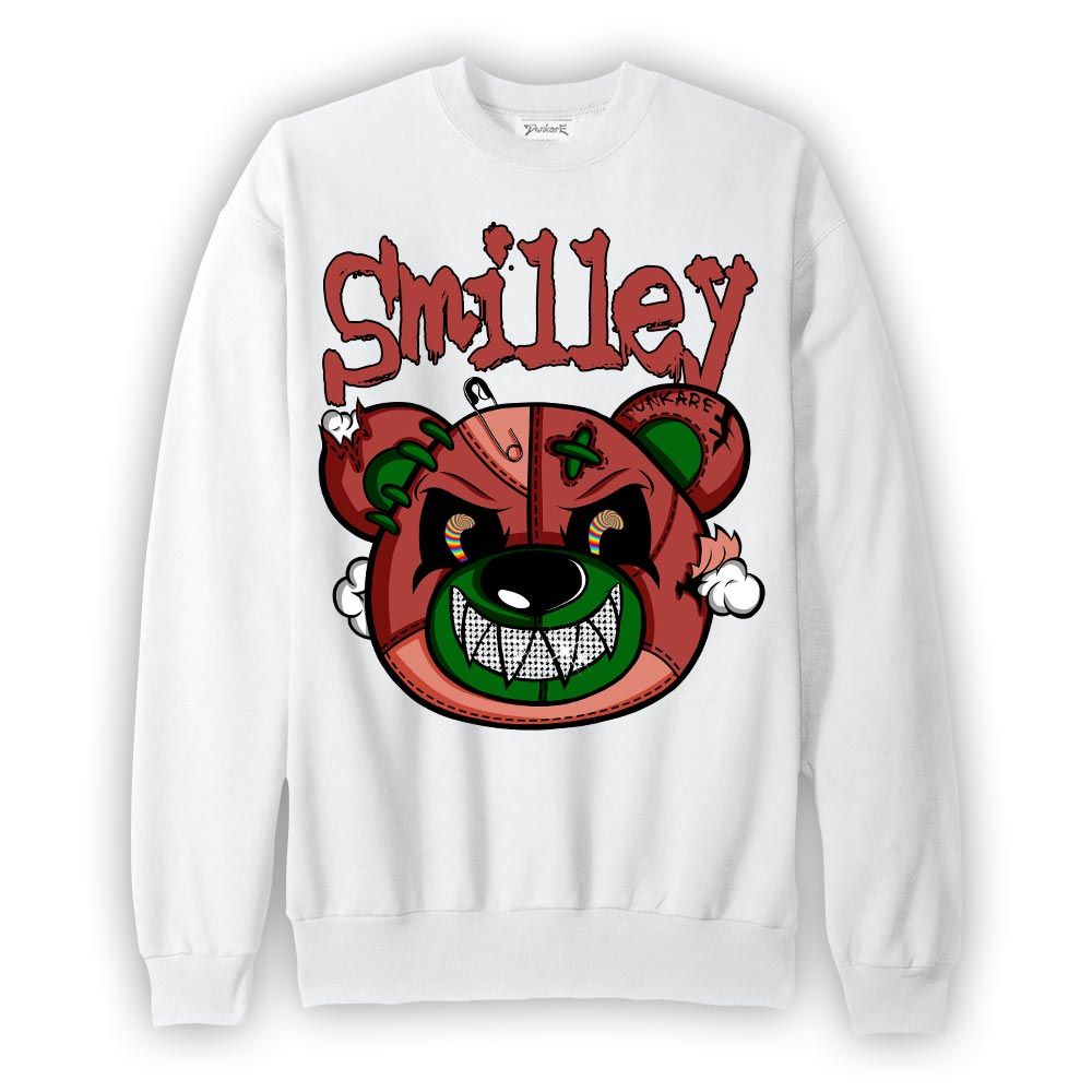 Sweatshirt To match Sweatshirt Smilley Bear, Dune Red 13s Sweatshirt To Match Sneaker 2404 NCMD