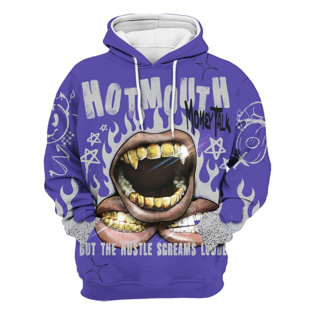 Hoodie To Match Retro Concord 5s - Mouth Burning Street Style All Over Print