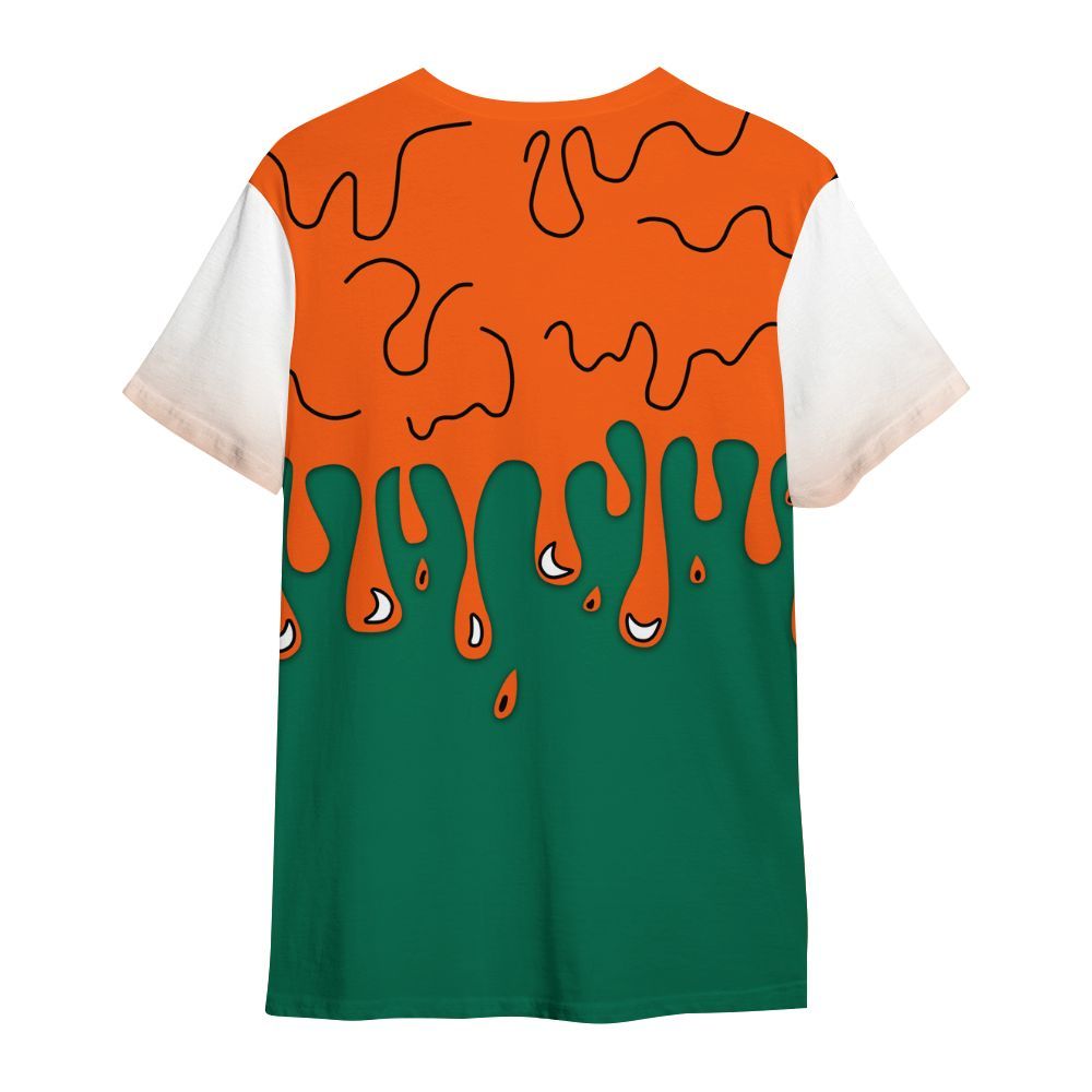 Shirt To Match SoleFly Sail Gorge Green 3s - Snake Trust No One Drip All Over Print