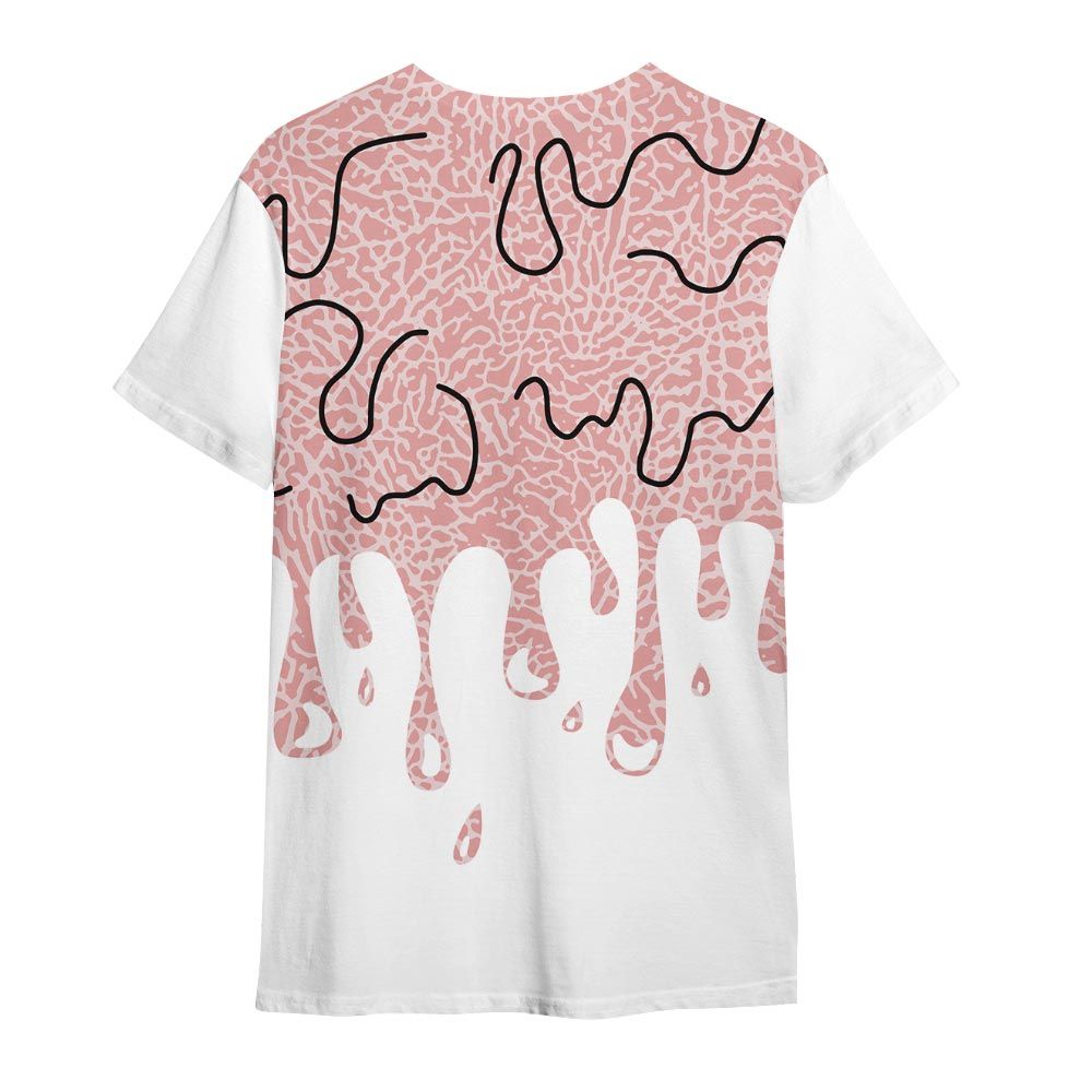 Dunkare Shirt Dripping 23 Drip, Red Stardust 3s T-Shirt, To Match Sneaker Red Stardust 3s Graphic Tee HDT