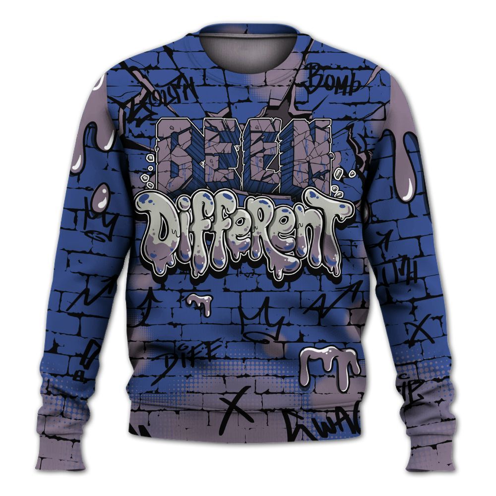 Sweatshirt To Match Low OG Voodoo Alternate 1s - Been Different All Over Print