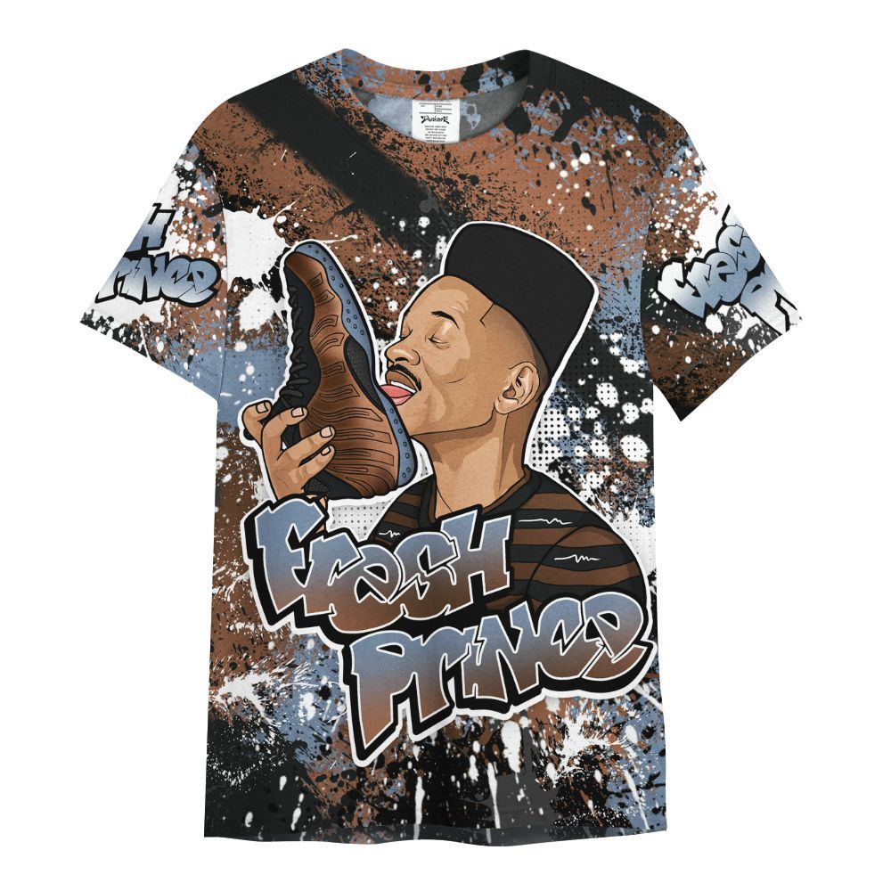 Shirt To Match Air Foamposite Metallic Copper - Fresh Sneaker Lick All Over Print