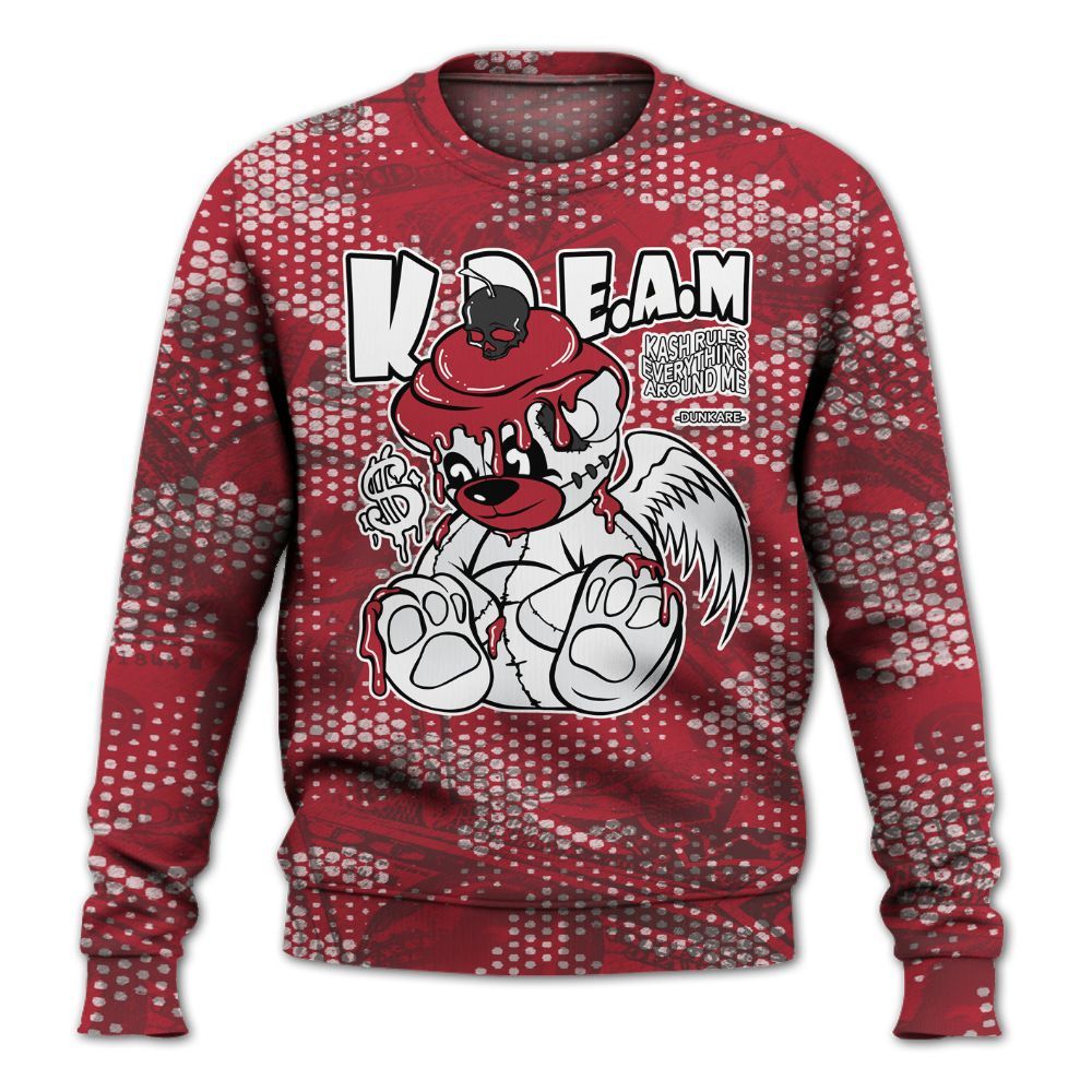 Sweatshirt To Match Black Toe 14s - Loot Bear All Over Print