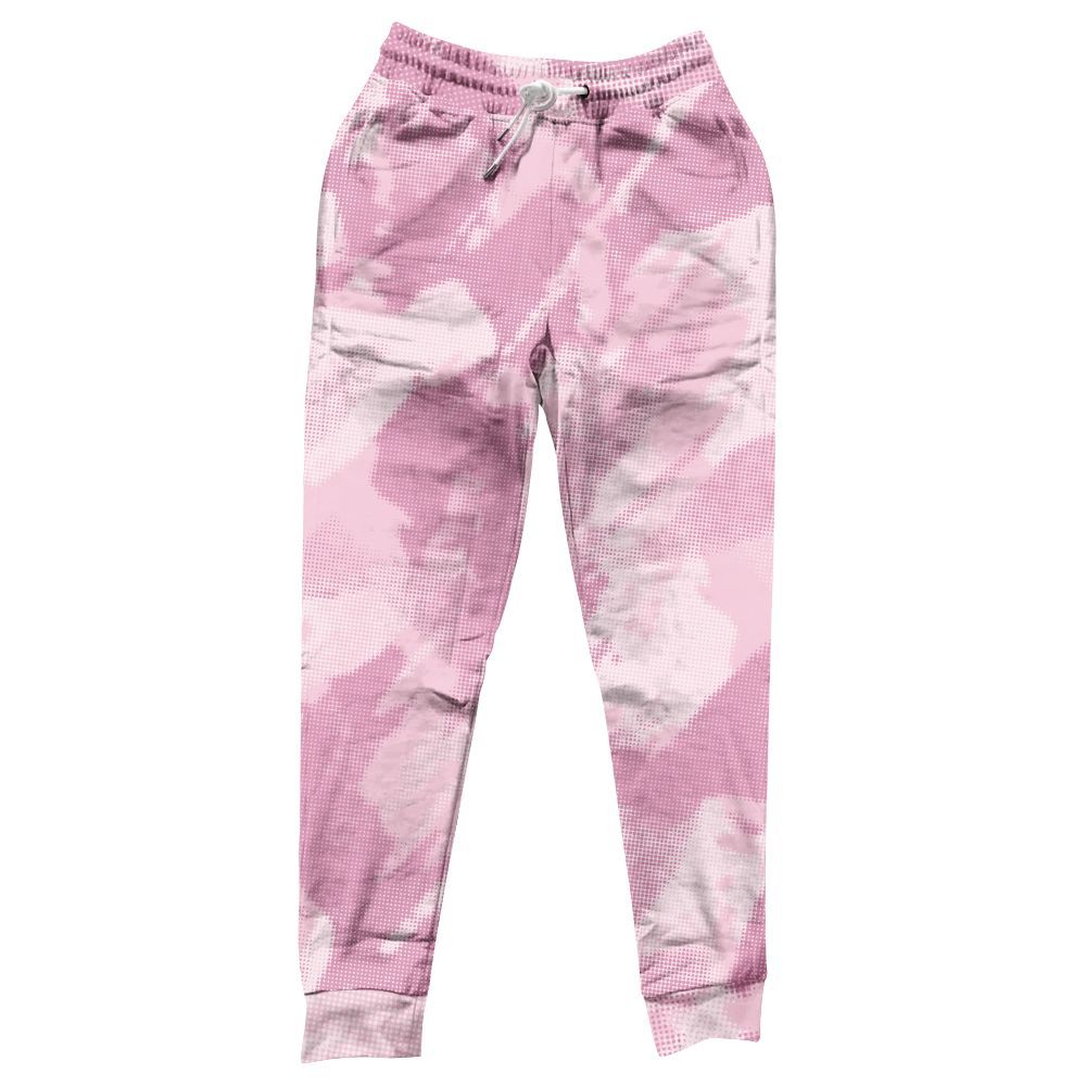 Sweatpant To Match Orchid 4s - Abstract Halftone Graphic All Over Print