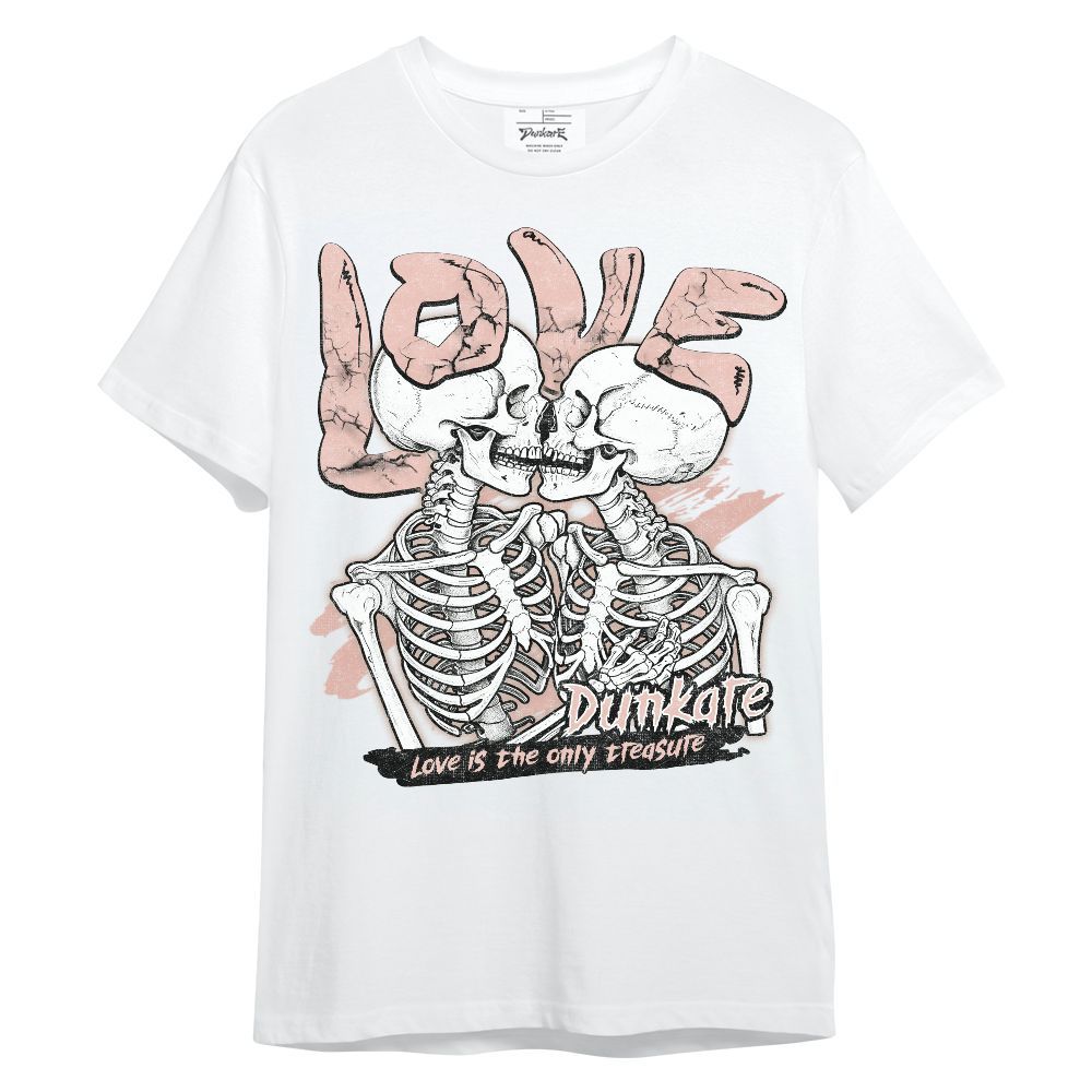 Shirt To Match Dunk Low Pink Velvet - Skull Love Unisex Shirt