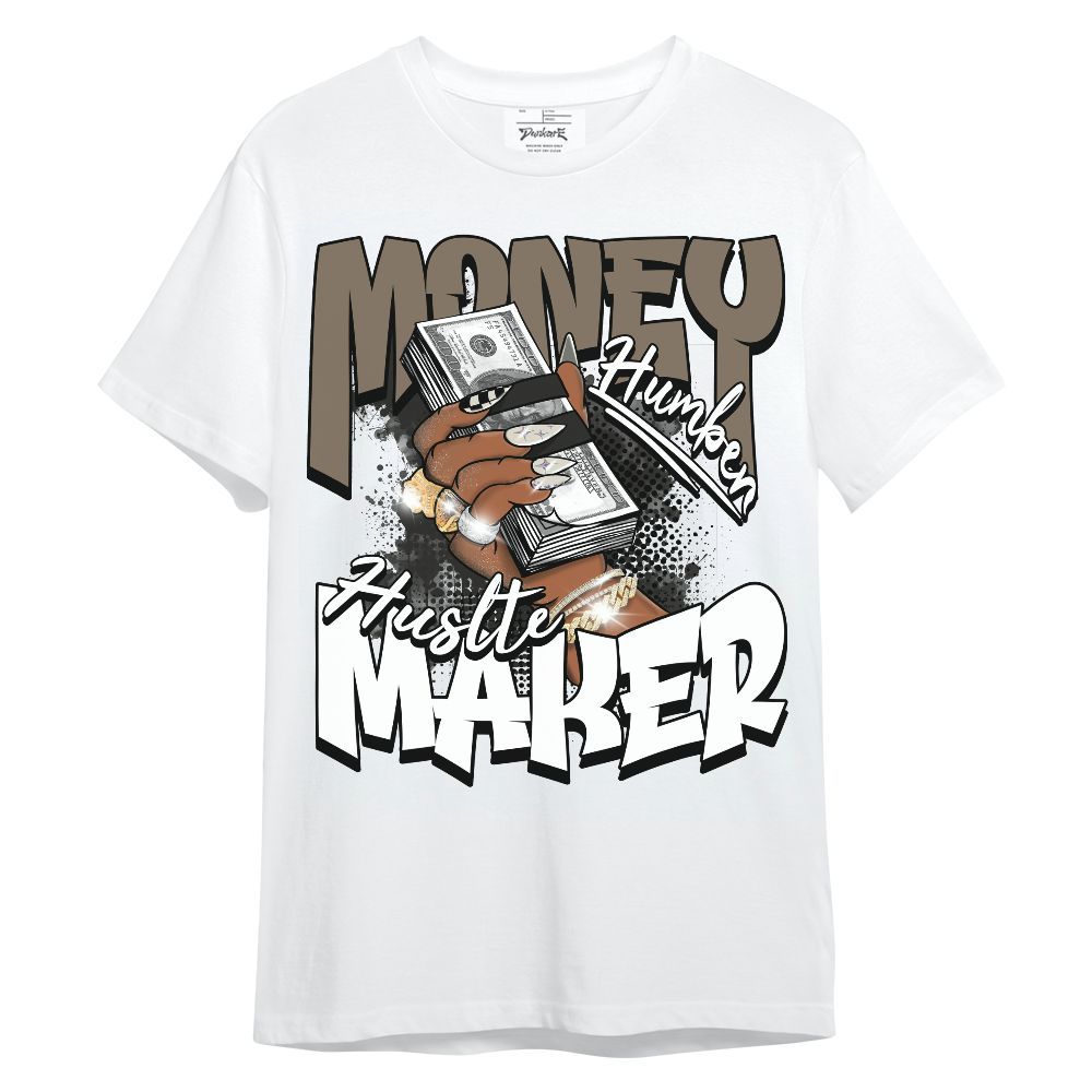 Shirt To Match Low OG Dark Mocha 1s - Money Maker Retro Matching Unisex Shirt