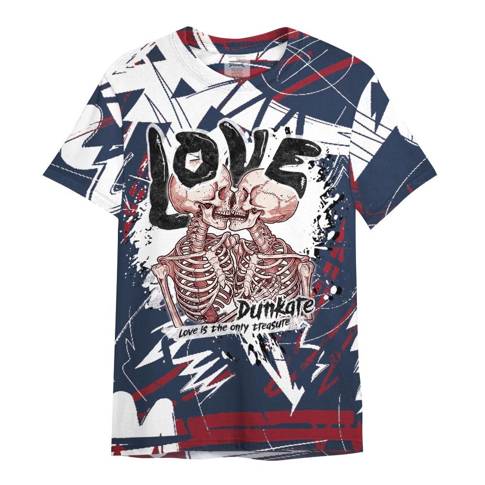 Shirt To Match Retro Olympic 6s - Skull Love Bear Nonobjective Shirt Unisex