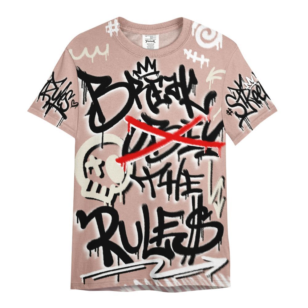Shirt To Match Air Force Low 1 Arctic Orange - Break Rules Streetwear All Over Print