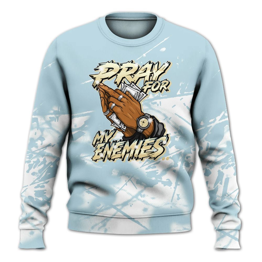 Sweatshirt To Match Low Year Of The Snake 11s - Prayed For Enemies Graphic All Over Print