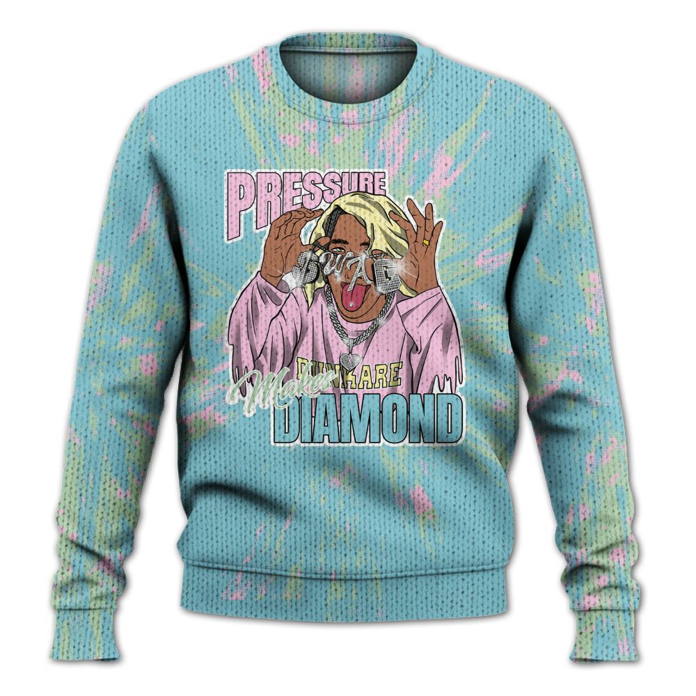 Knitted Sweater To Match SB Dunk Low Visty - Pressures Makes Knitted Sweater To Match Lux