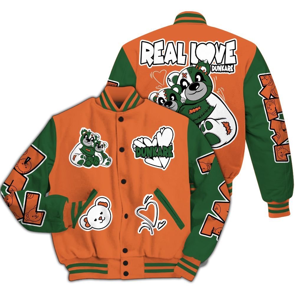 Varsity Jacket To Match Low Miami 5s - Sincere Fondness Bear All Over Print