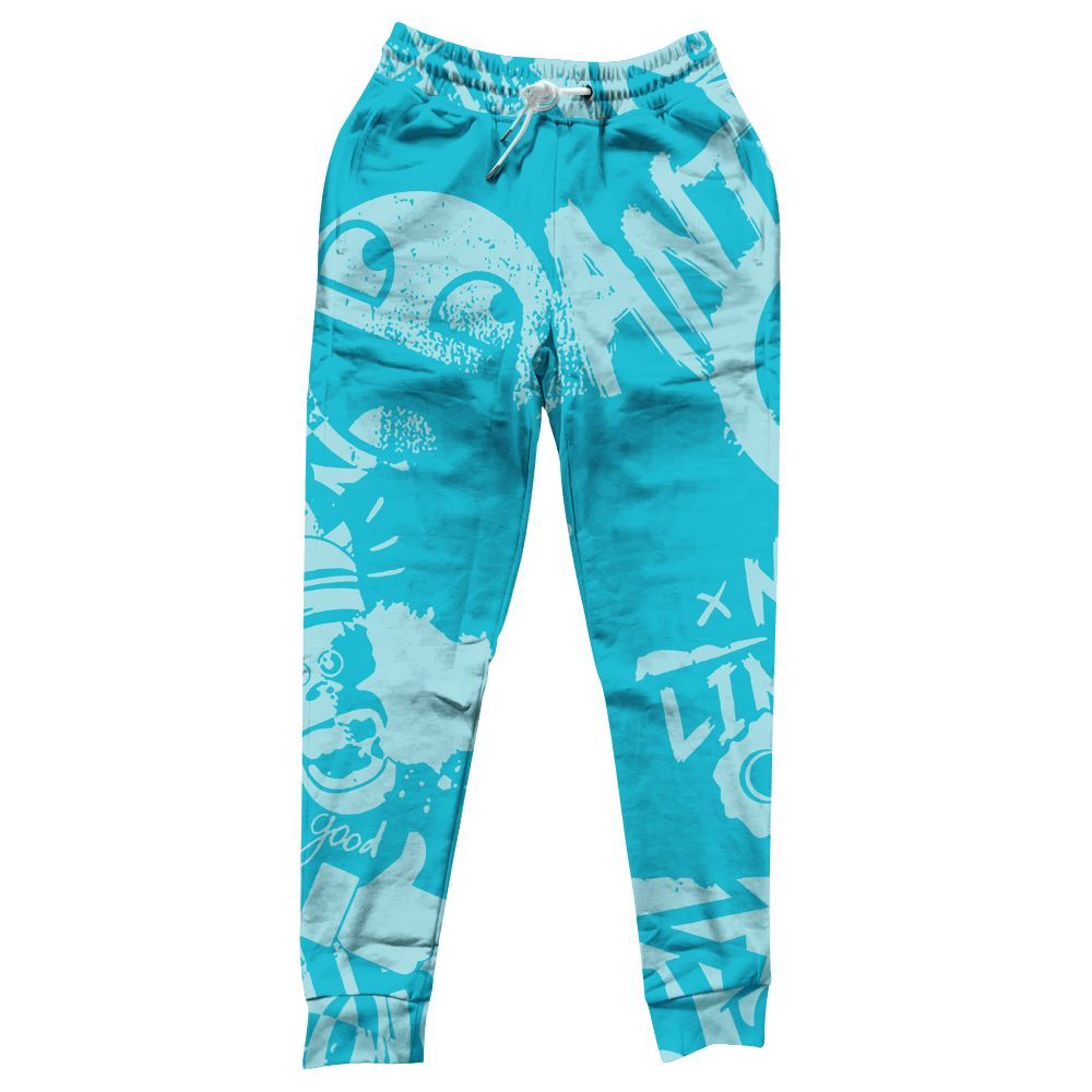 Sweatpant To Match Dunk Low KD 17 N7 - Monogram Graffiti All Over Print