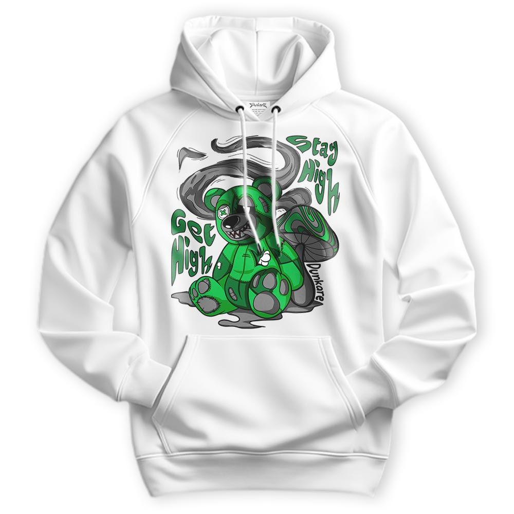 Sweatshirt To Match Hoodie Get High Bear, Lucky Green 5s Hoodie To Match Sneaker 2504 NCMD