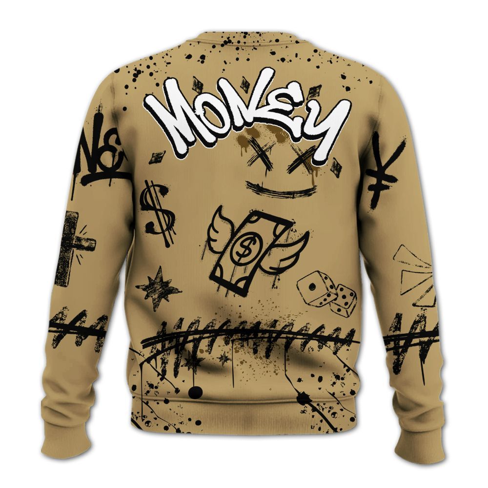 Sweatshirt To Match Black LD 1000 - Everybody Paid In Full Crayon All Over Print