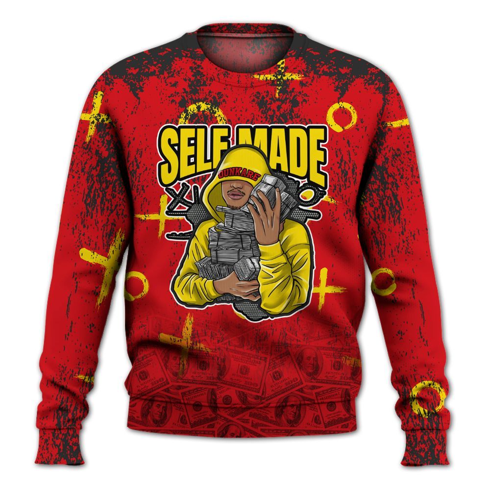 Sweatshirt To Match Ferrari 14s - Selfmade Unique Grunge All Over Print