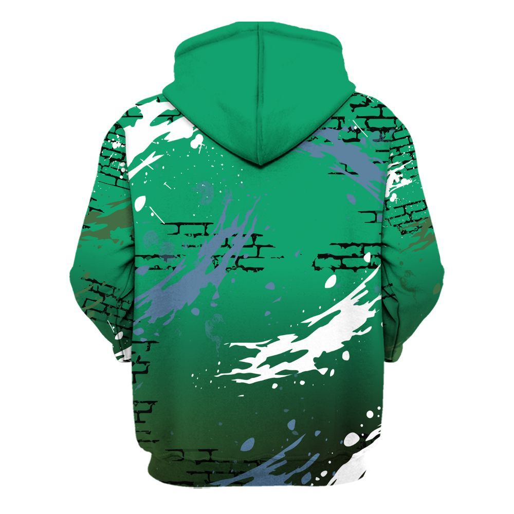Hoodie To Match Foamposite Pro Pine Green 2025 - Values Of Loyalty Drip All Over Print